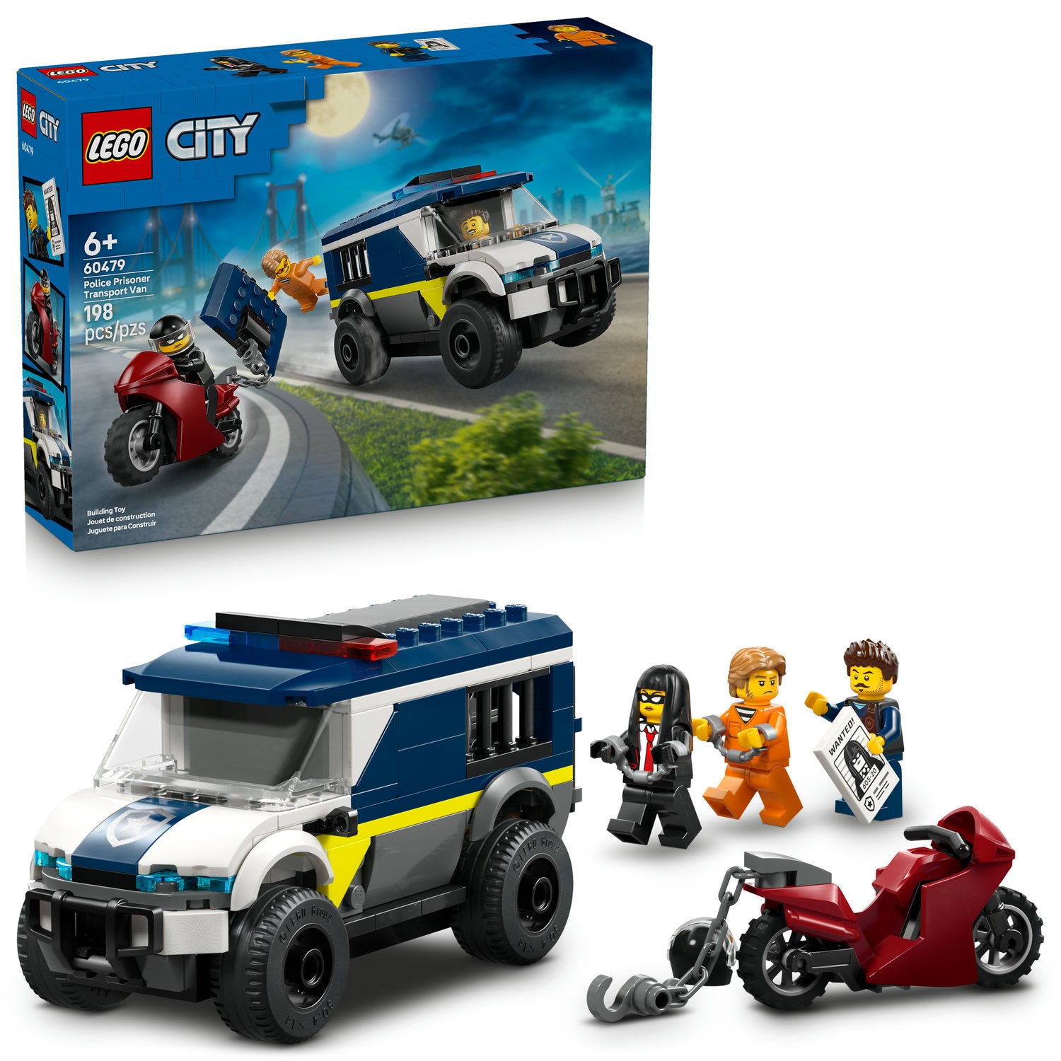 60479 Police Prisoner Transport Van – bricksminfigsherndon