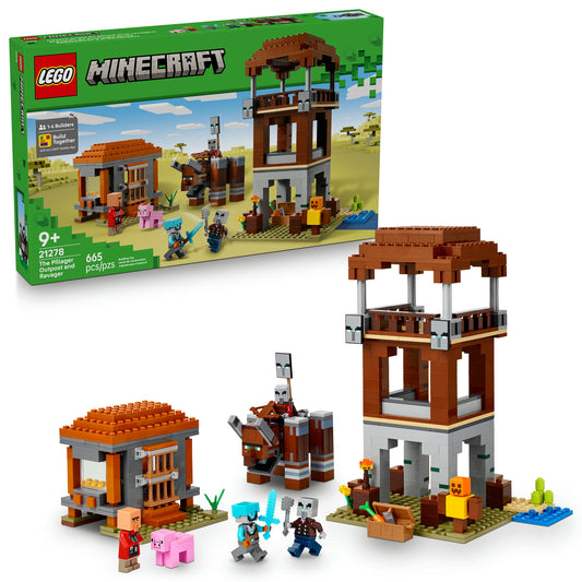 21278 The Pillager Outpost and Ravager