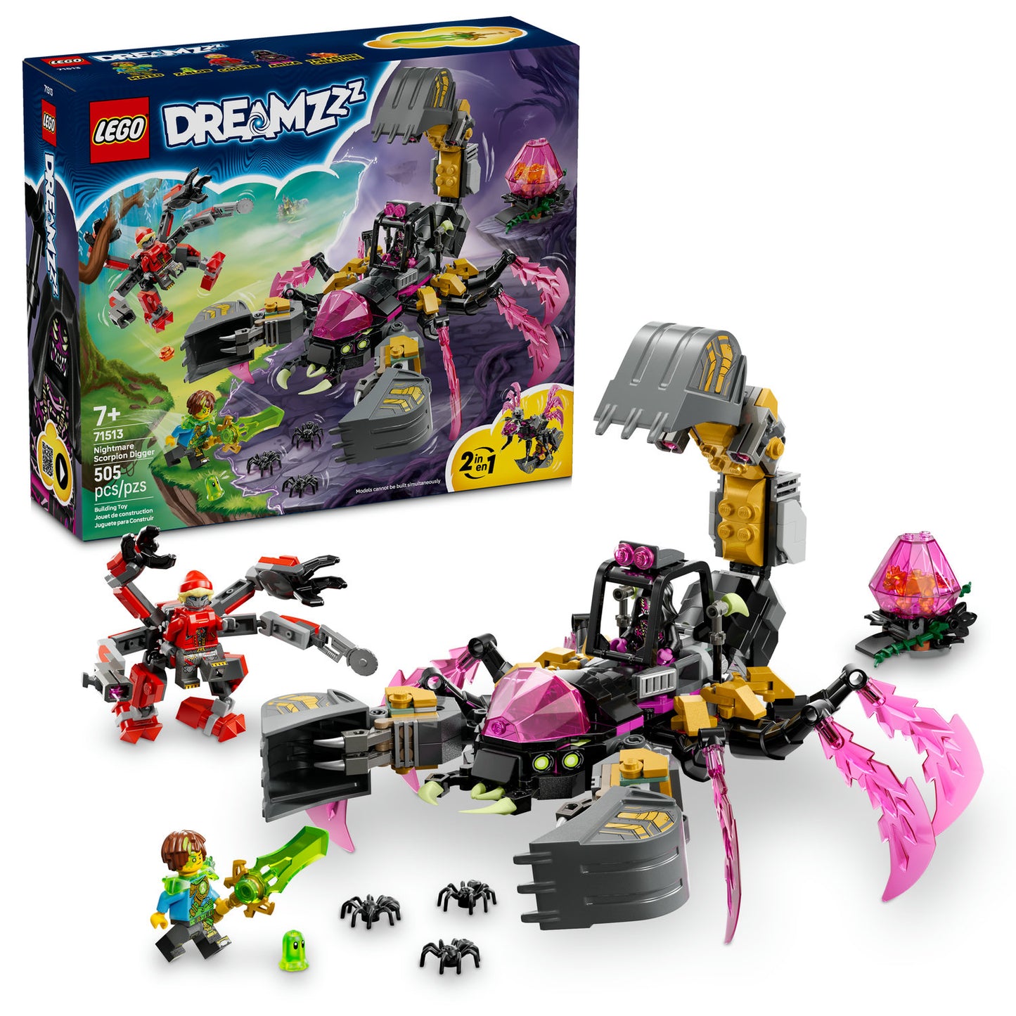 71513 Nightmare Scorpion Digger