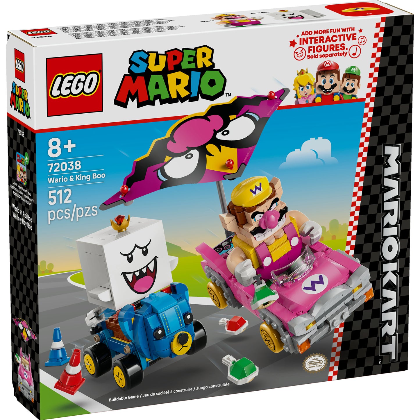 72038 Mario Kart – Wario & King Boo