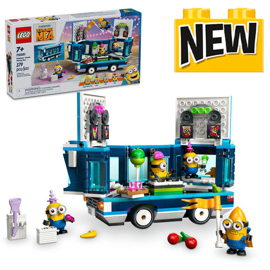75581 Minions Music Party Bus
