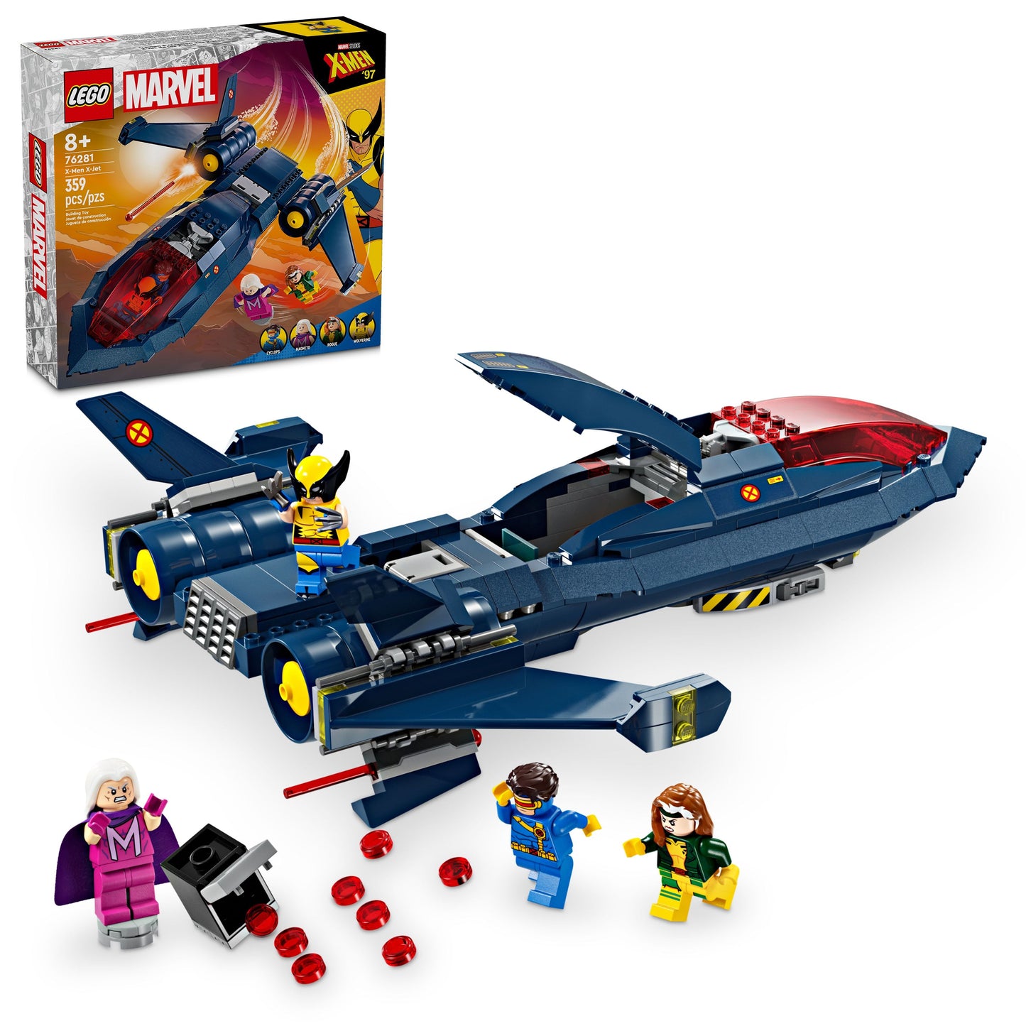 76281 X-Men X-Jet