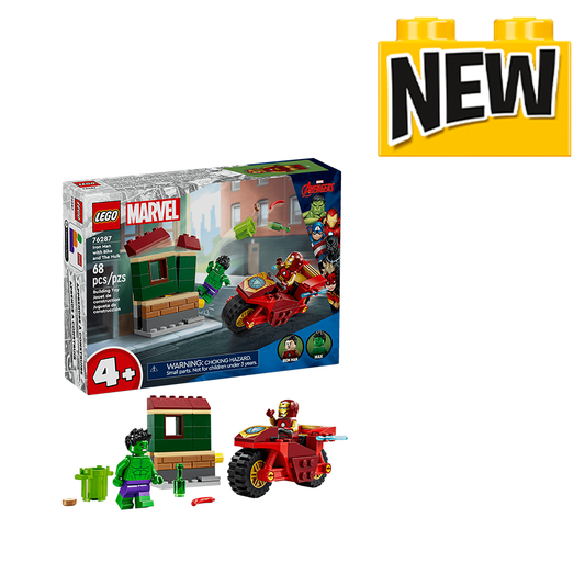 76287 Iron Man with Bike and The Hulk