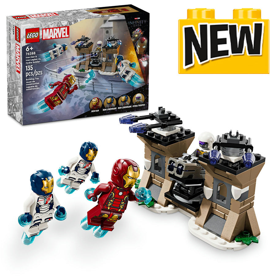 76288 Iron Man & Iron Legion vs. Hydra Soldier