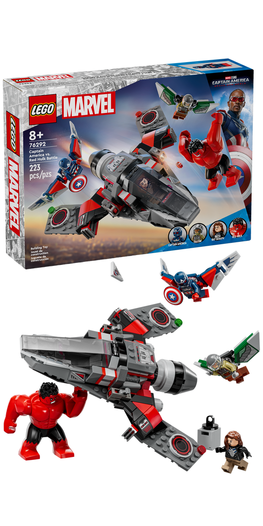 76292 Marvel Captain America vs. Red Hulk Battle