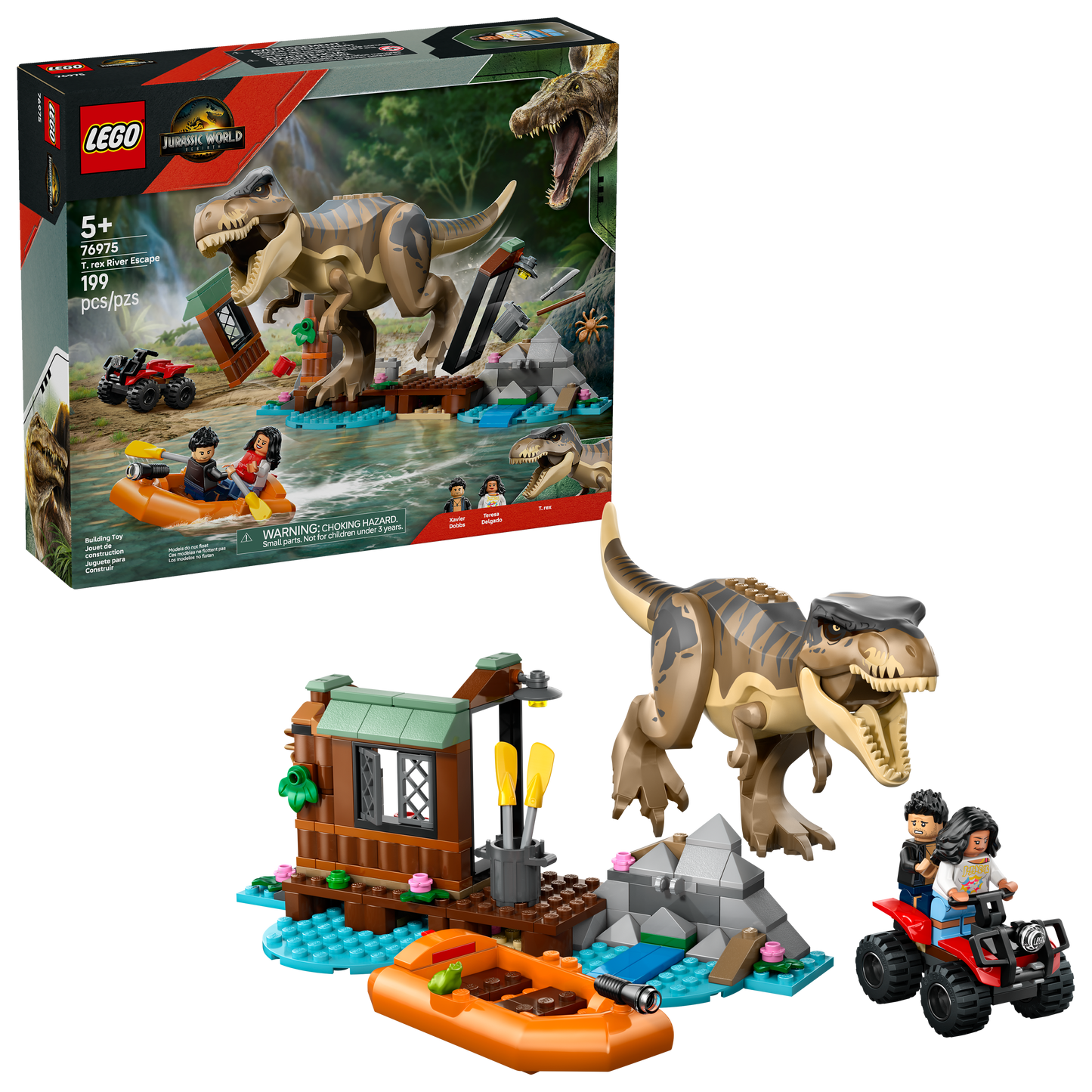 76975 T. rex River Escape