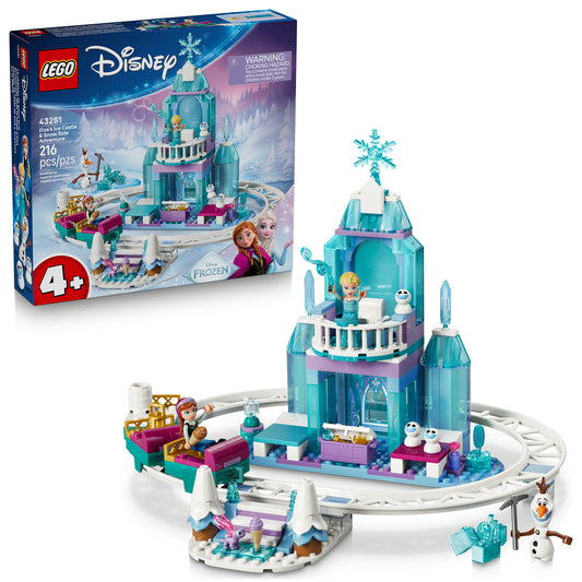 43281 Elsa's Ice Castle & Snow Ride Adventure