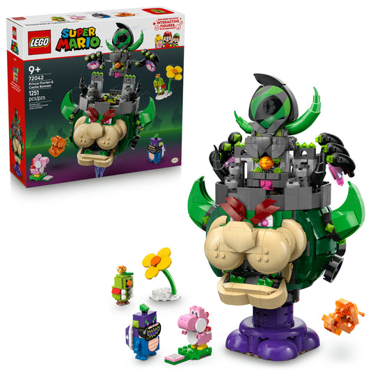 72042 Prince Florian & Castle Bowser