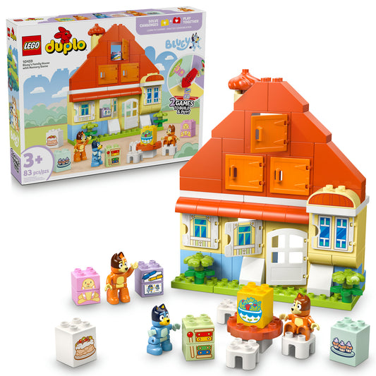 10459 Bluey's Family House with Memory Game