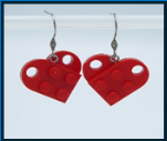 Red Heart Earrings