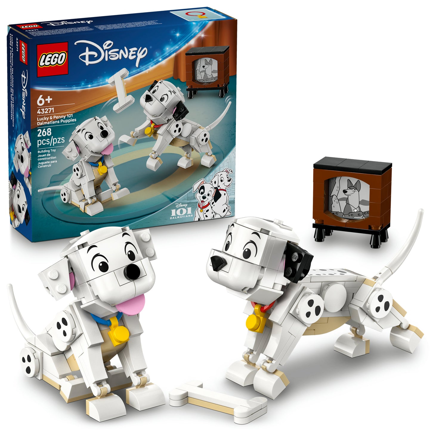 43271 Lucky & Penny 101 Dalmatians Puppies