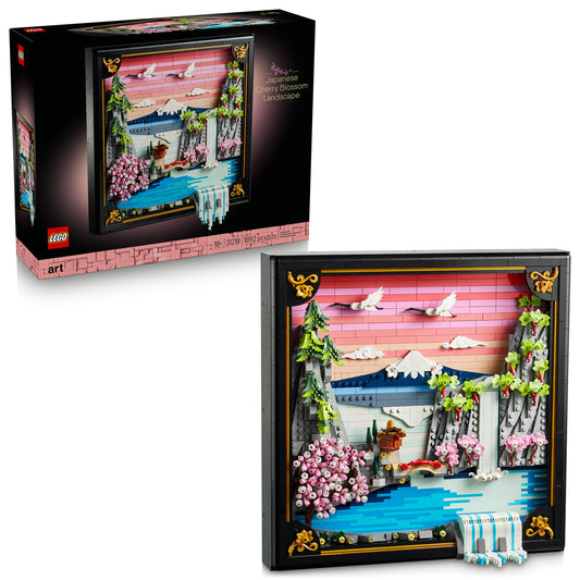 31218 Japanese Cherry Blossom Landscape