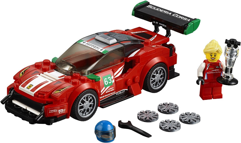 75886 Ferrari 488 GT3 "Scuderia Corsa"- no figs