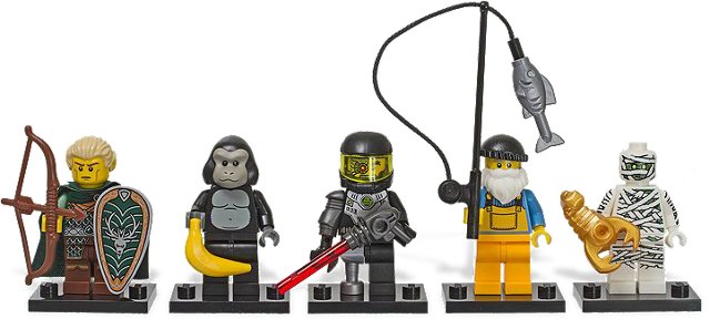 850458 VIP Top 5 Boxed Minifigures
