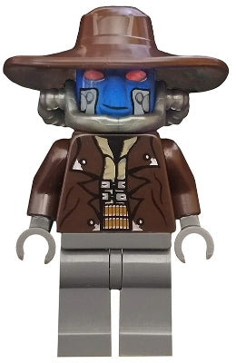 sw0285 Cad Bane - Dark Bluish Gray Hands and Legs