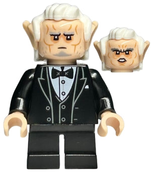 hp451 Ricbert - Black Tuxedo, White Hair