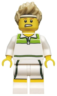 col105 Tennis Ace, Series 7 (Minifigure Only without Stand and Accessories)