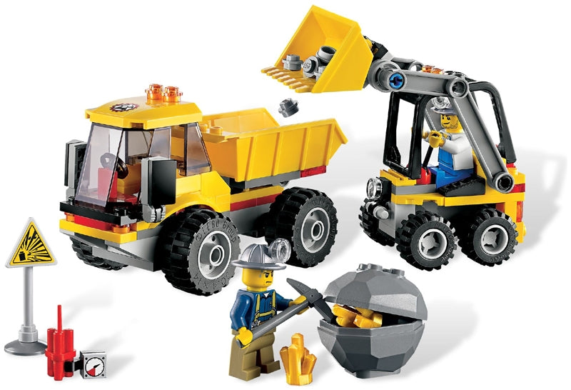 4201 Loader and Dump Truck missing figs