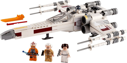 75301 Luke Skywalker's X-Wing Fighter- no figs, parts missing