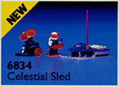 6834 Celestial Sled- no figs, missing pieces