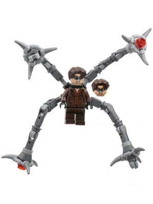 sh1060 Dr. Octopus (Otto Octavius) / Doc Ock - Reddish Brown Outfit, Mechanical Arms