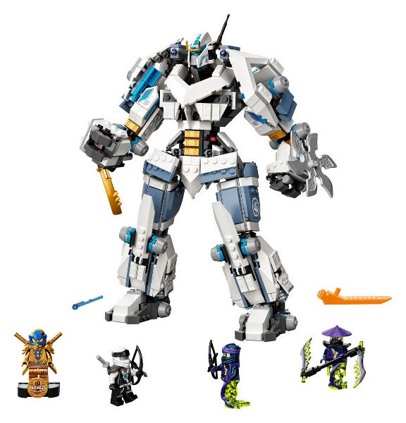 71738 Zane's Titan Mech Battle- no figs