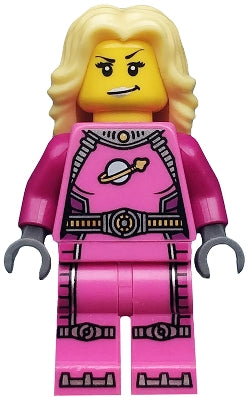 col093 Intergalactic Girl, Series 6 (Minifigure Only without Stand and Accessories)