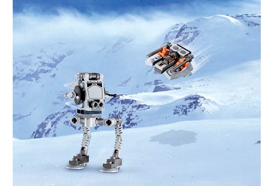 4486 AT-ST & Snowspeeder - Mini
