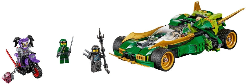 70641 Ninja Nightcrawler missing minifigs
