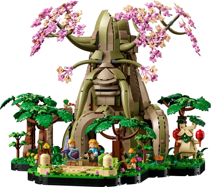 77092 Great Deku Tree 2-in-1 Missing BotW Link, Zelda, and build pieces