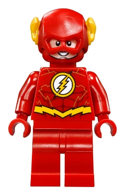 sh0473 The Flash - Gold Outlines on Chest