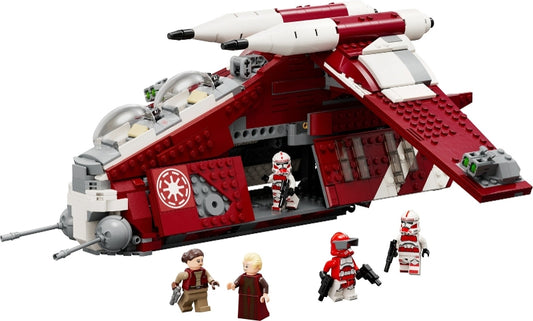 75354 Coruscant Guard Gunship- missig shock troopers