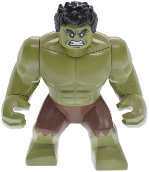 sh1138 Hulk - Giant, Reddish Brown Pants with Frayed Edges