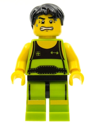 col026 Weightlifter, Series 2 (Minifigure Only without Stand and Accessories)