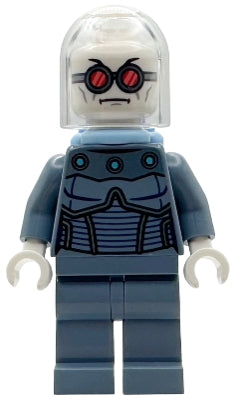 sh1082 Mr. Freeze - Sand Blue Outfit, Bright Light Blue Air Tanks