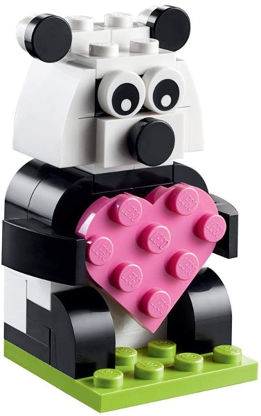 40396 Monthly Mini Model Build Set - 2020 02 February, Valentine Panda polybag