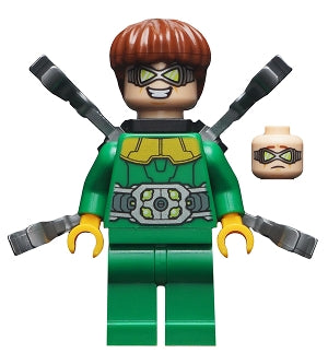 sh0548 Dr. Octopus (Otto Octavius) / Doc Ock - Green Outfit, Short Mechanical Arms