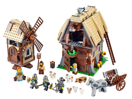 7189 Mill Village Raid- no figs, no animals