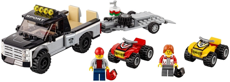 60148 ATV Race Team missing 1 fig