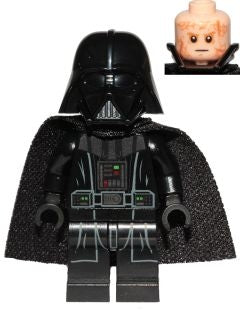 sw0834 Darth Vader (Light Nougat Head, Plain Arms)