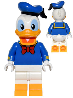 dis010 Donald Duck, Disney, Series 1 (Minifigure Only without Stand and Accessories)