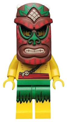 col167 Island Warrior, Series 11 (Minifigure Only without Stand and Accessories)