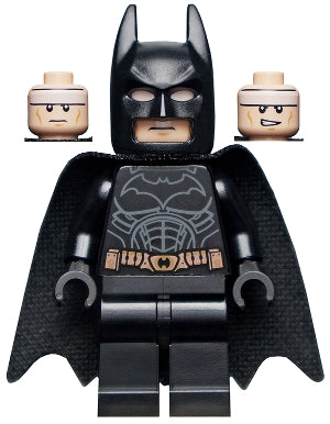 sh0781 Batman - Black Suit with Copper Belt, Spongy Cape