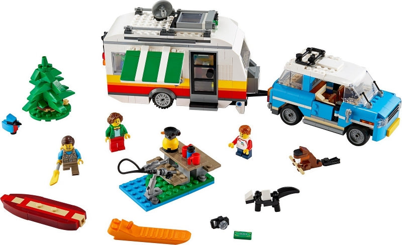 31108 Caravan Family Holiday- no figs