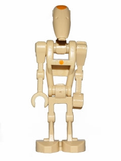 sw0415 Battle Droid Commander - Tan with Dot, Angled Arm and Straight Arm