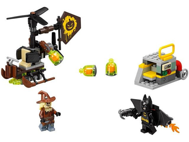 70913 Scarecrow Fearful Face-off- scarecrow and copter only