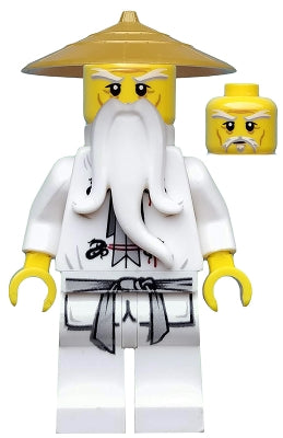 njo0064 Wu Sensei - Pearl Gold Hat