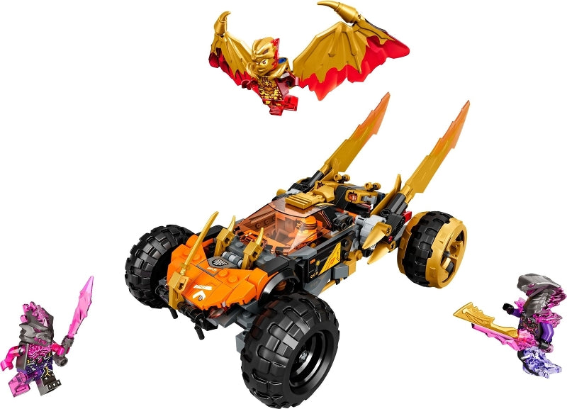 71769 Cole's Dragon Cruiser missing 2 figs