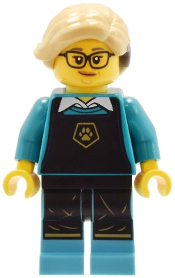 col435 Pet Groomer, Series 25 (Minifigure Only without Stand and Accessories)