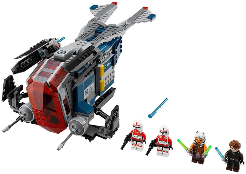 75046 Coruscant Police Gunship clone troopers only